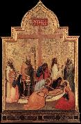 GIOTTINO (Giotto di Stefano) Pieta of San Remigio gj oil on canvas